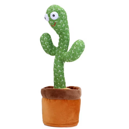 Kaktus dla dzieci tańczący śpiewający powtarzający zabawka dla dzieci