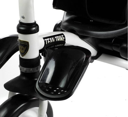 Rowerek trójkołowy dla dzieci wózek spacerówka z daszkiem PRO400 różowy