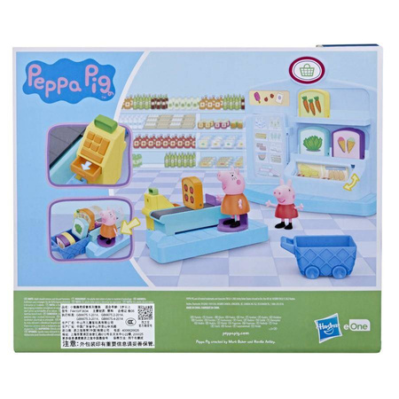 Świnka Peppa Zestaw z figurką - Supermarket +2 fugurki 