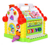 Edukacyjny domek Zabawka interaktywna dla dzieci Sorter z pianinkiem i liczydłem