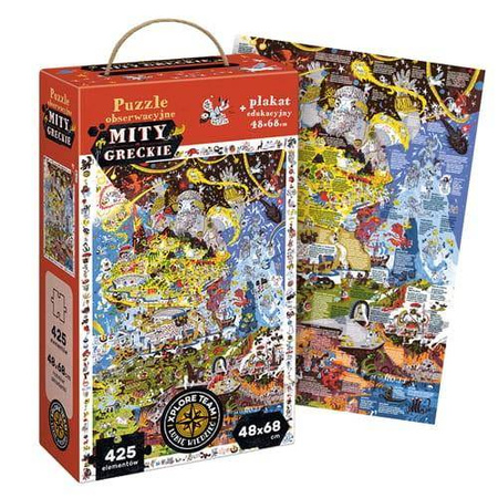 CzuCzu Puzzle obserwacyjne - Mity greckie - Xplore Team