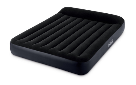 Dmuchany materac INTEX dwuosobowy do spania z pompką Łóżko pompowane 64150