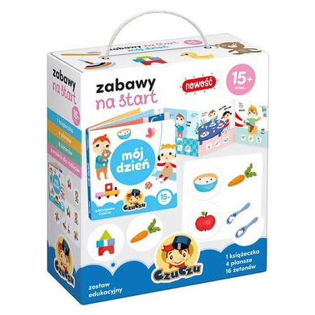 CzuCzu  Zestaw edukacyjny Zabawy na start - Mój dzień