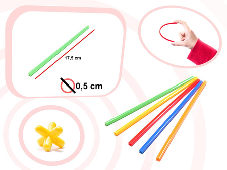 Słomki do budowania Edukacyjne klocki konstrukcyjne dla dzieci Zestaw w pudełku 1020 elementów