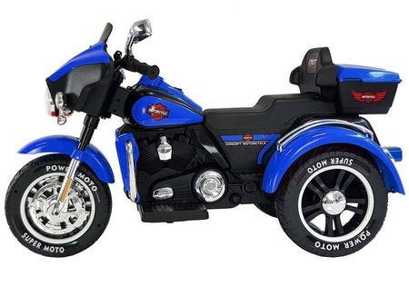 Duży motocykl elektryczny motor na akumulator dla dzieci dwa silniki ABM-5288