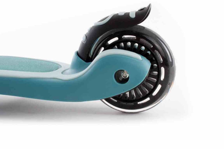 Hulajnoga balansowa trójkołowa dla dzieci Sun Baby niebieska Flash koła LED