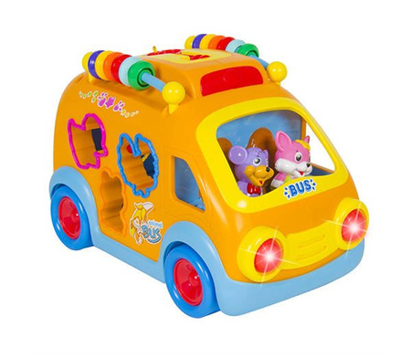 Interaktywny autobus edukacyjny dla dzieci Sorter z liczydłem HOLA