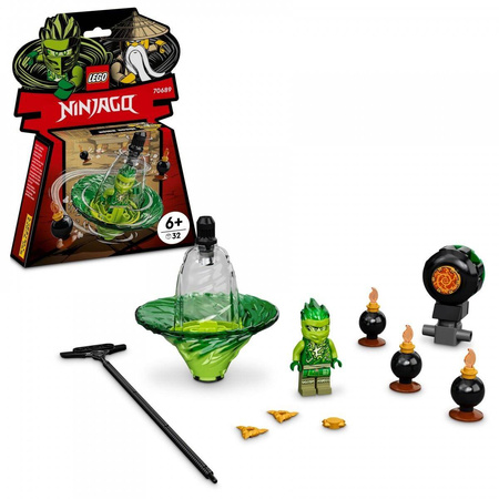 Lego Ninjago - Szkolenie wojownika Spinjitsu Lloyda 70689