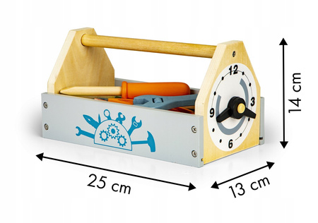Zestaw Małego Majsterkowicza Narzędzia w skrzyni Mini warsztat Ecotoys TL80013