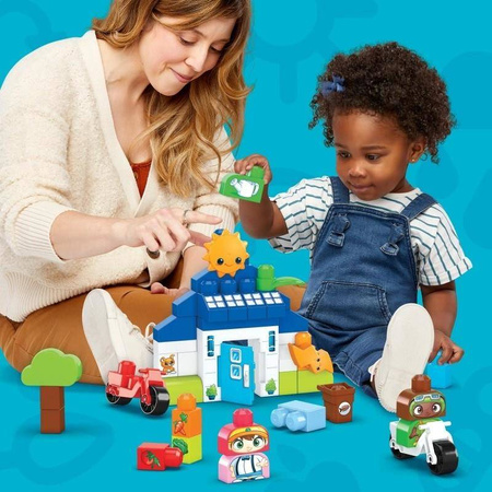 Klocki Mega Bloks Green Town - Ekodomek 92 elem