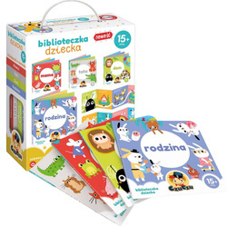 CzuCzu Biblioteczka Dziecka - 4 książeczki harmonijki