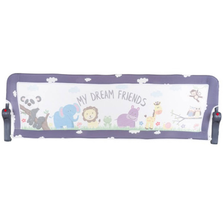 Barierka ochronna do łóżka Osłonka 90cm - zwierzęta