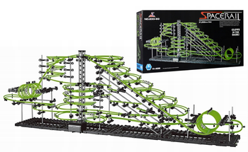 Spacerail tor kulkowy świecący w ciemności zjeżdżalnia dla kulek level 6G