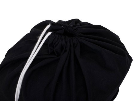  Kosz Organizer Pojemnik na zabawki ubrania pranie biało-czarny