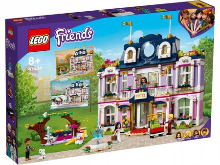 LEGO Friends Klocki Wielki Hotel w Mieście Heartlake 41684
