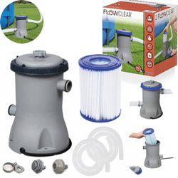 Pompa filtrująca wodę do basenu 2006 l/h Bestway filtr
