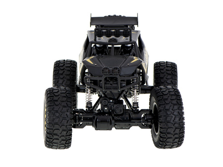 Duży samochód terenowy zdalnie sterowany RC Auto Rock Crawler 1:8 51cm czarny