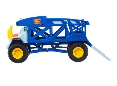 Hot Wheels Transporter Rhino Rig pojazd laweta nosorożec dla dzieci 