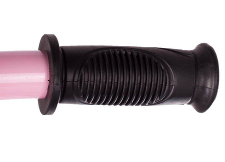 Rowerek biegowy szaro-różowy Rower dziecięcy