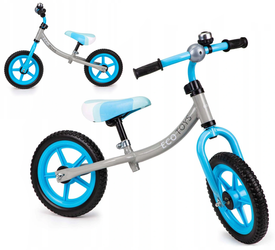 Rower rowerek biegowy dla dzieci regulowane siodełko niebieski Ecotoys BW-1122 BLUE