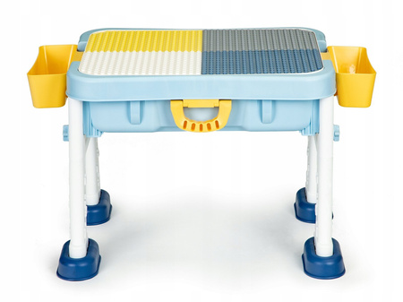 Stolik stoliczek do zabawy z krzesełkiem i tablicą dla dzieci 6w1 Zestaw edukacyjny HC493113