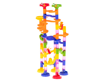 Zjeżdżalnia Tor kulkowy Labirynt 74el. Marble