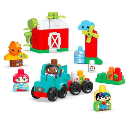 Mega Bloks Green Town - EkoFarma 52 elementy