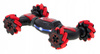 Dwustronny samochód zdalnie sterowany Akrobata Dancing Stunt 360 dla dzieci czerwony