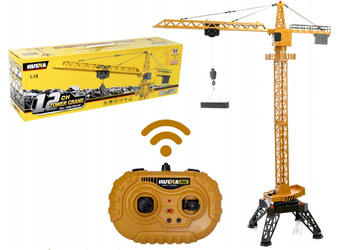 Duży dźwig żuraw H-Toys 1585 12CH 2.4Ghz 1:14 zdalnie sterowany dla dzieci ruchome ramię
