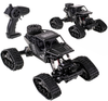 Duży samochód zdalnie sterowany Rock Crawler Climbing Auto RC LHC012 4x4 czarny