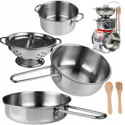 Zestaw akcesoriów kuchennych dla dzieci Garnki Akcesoria kuchenne Kuchnia