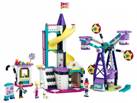 LEGO Friends Magiczny diabelski młyn i zjeżdźalnia 41689