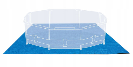 Uniwersalna mata pod basen Plandeka ochronna Podkład do basenu 472 cm INTEX