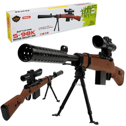 Zabawkowy karabin snajperski S-98K na naboje wodne Pistolet dla dzieci 75cm