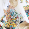 CzuCzu Puzzle obserwacyjne Na budowie 60 el +plakat
