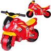Jeździk motorek biegowy dla dzieci czerwony motor Technok 5118