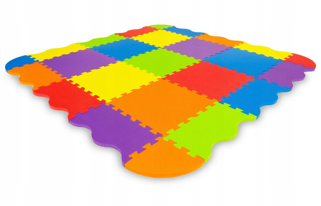 Gruba mata edukacyjna dla dzieci Piankowe puzzle Dywanik do pokoju dziecięcego Suchy basen ECOTOYS