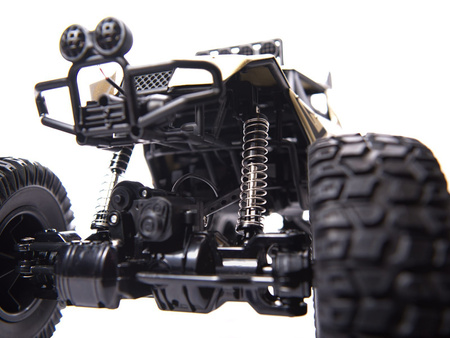 Duży samochód terenowy zdalnie sterowany RC Auto Rock Crawler 1:8 51cm złoty