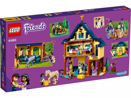 LEGO Friends Klocki  - Leśne centrum jeździeckie  41683