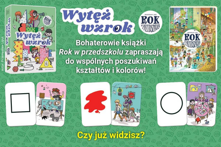 Gra na spostrzegawczość Wytęż wzrok - Rok w przedszkolu