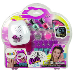 Zestaw piękności do malowania paznokci dla dzieci lakiery brokat