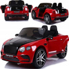 Samochód na akumulator auto dla dzieci Bentley Supersports JE1155 elektryczny czerwony światła LED otwierane drzwi