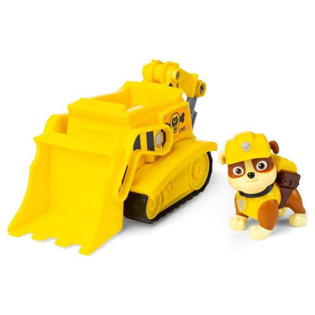 Psi Patrol Pojazd z figurką - Rubble od Spin Master