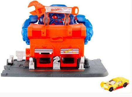 Hot Wheels Zestaw Tematyczny Pułapka Goryla + samochodzik