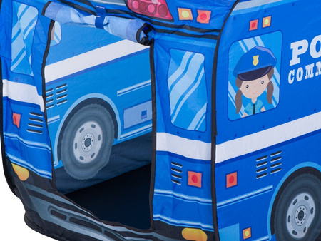 Duży namiot dla dzieci Policja Radiowóz policyjny Namiocik małego policjanta 112cm