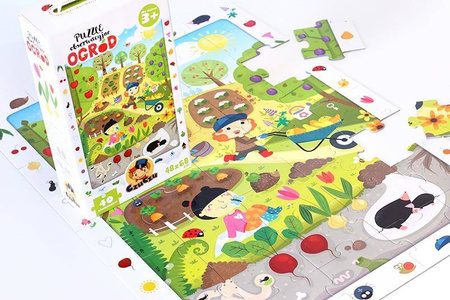CzuCzu Puzzle obserwacyjne - Ogród - 40 elementów