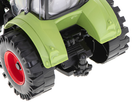 Traktor duży pojazd rolniczy zielony ciągnik