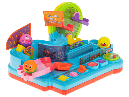 Interaktywny tor przeszkód dla dzieci Kulkowe wędrujące jajko Wielofunkcyjna gra edukacyjna