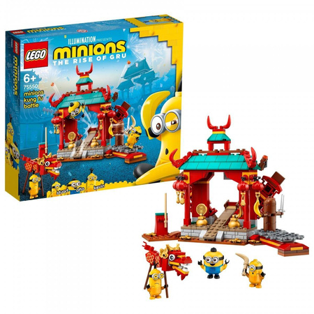 LEGO Klocki Minions 75550 Minionki i walka kung fu