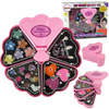 Zestaw piękności do makijażu dla dzieci kosmetyczka cienie błyszczyki lakier